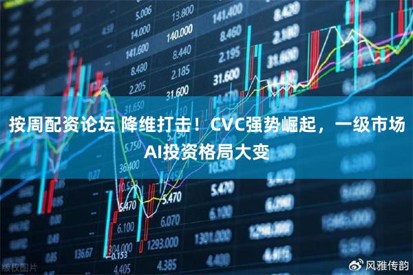 按周配资论坛 降维打击！CVC强势崛起，一级市场AI投资格局大变